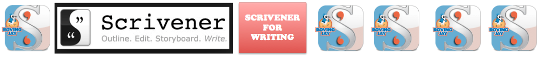 Scrivener for writing Header on Jay Artale