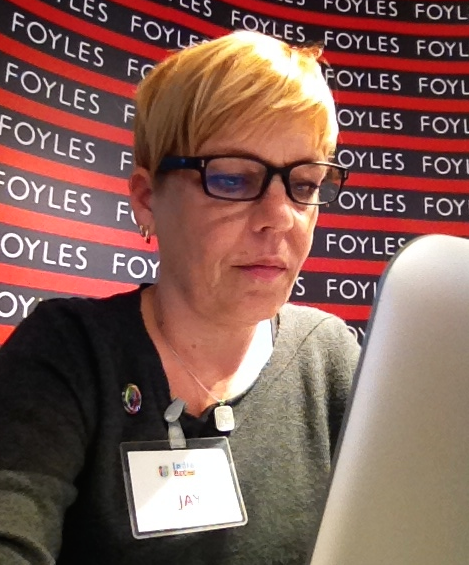Jay Live Tweeting at IndieReCon Foyles London