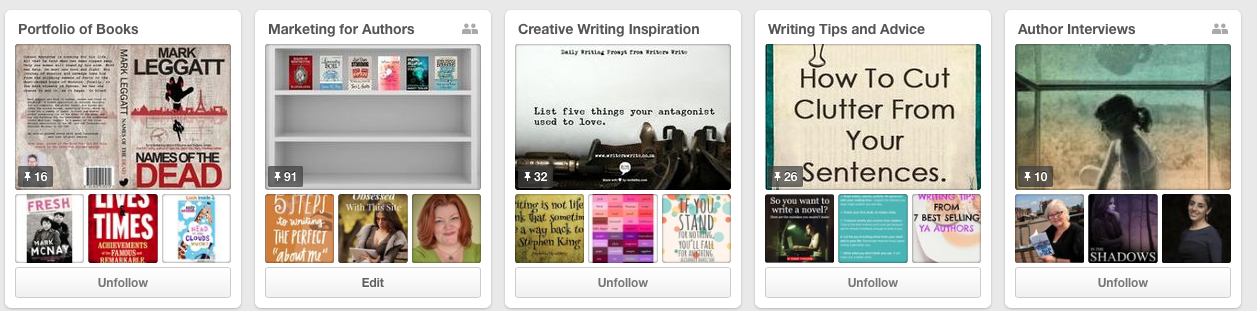 Claire Wingfield Pinterest Boards