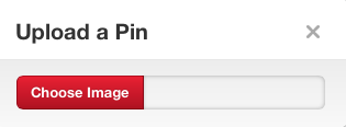 Upload a Pin to Pinterest 
